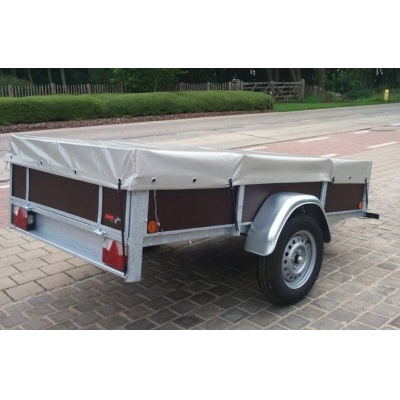 Platte Bache gemonteerd 309 x 134